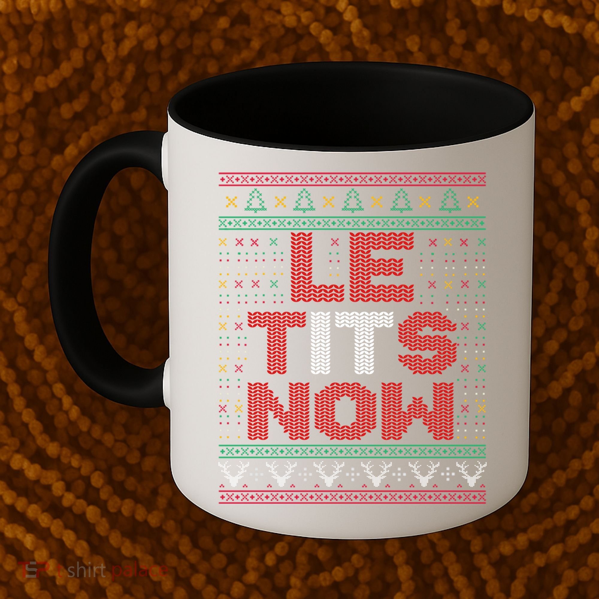Le Tits Now Christmas For Lovers Coffee Mug