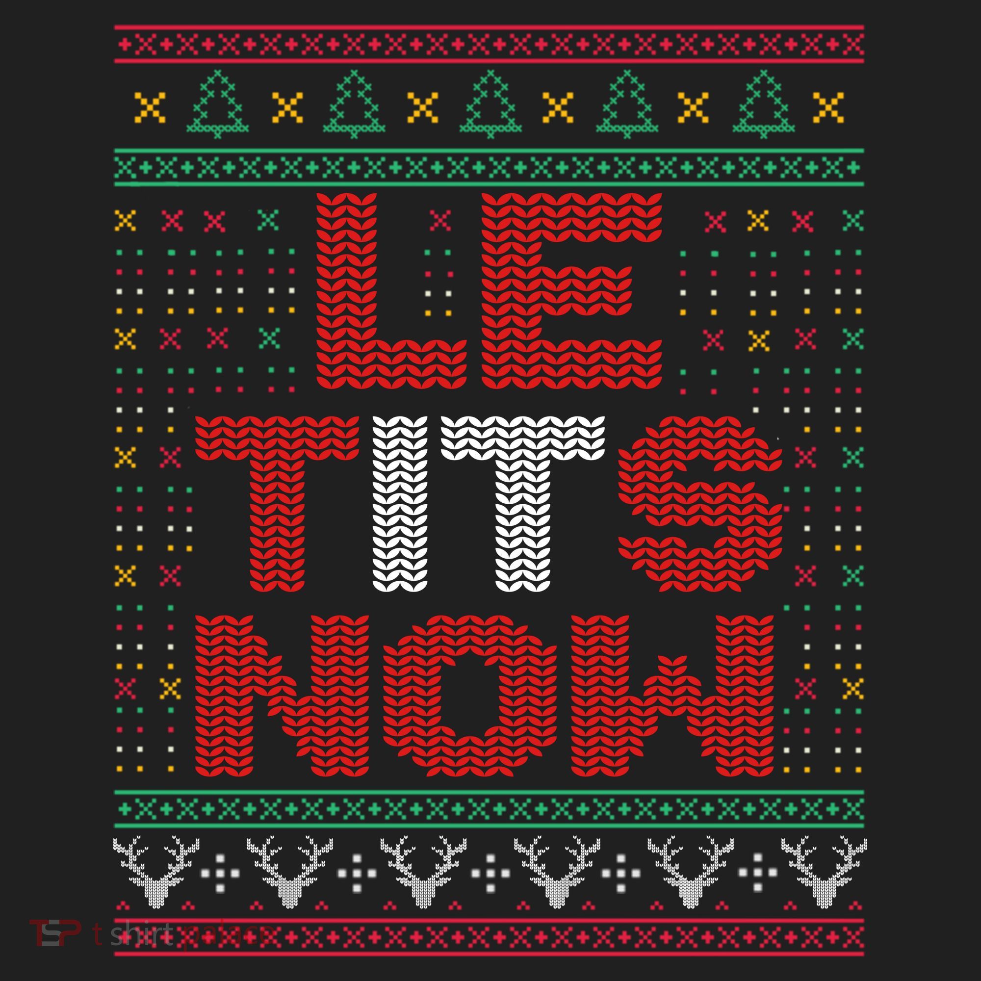 Le Tits Now Christmas For Lovers Tumbler