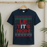 Le Tits Now Christmas For Lovers T-Shirt thumb 2