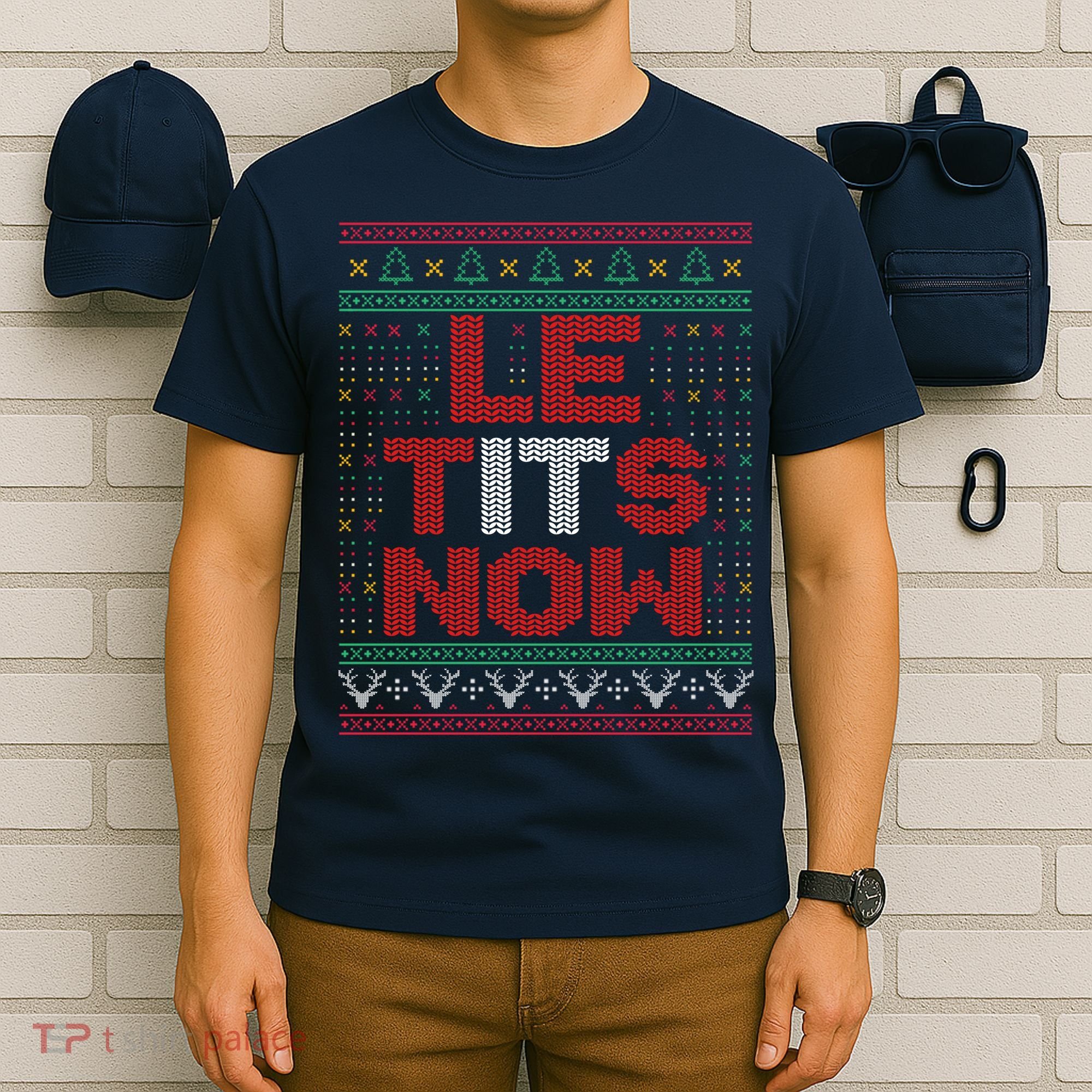Le Tits Now Christmas For Lovers T-Shirt