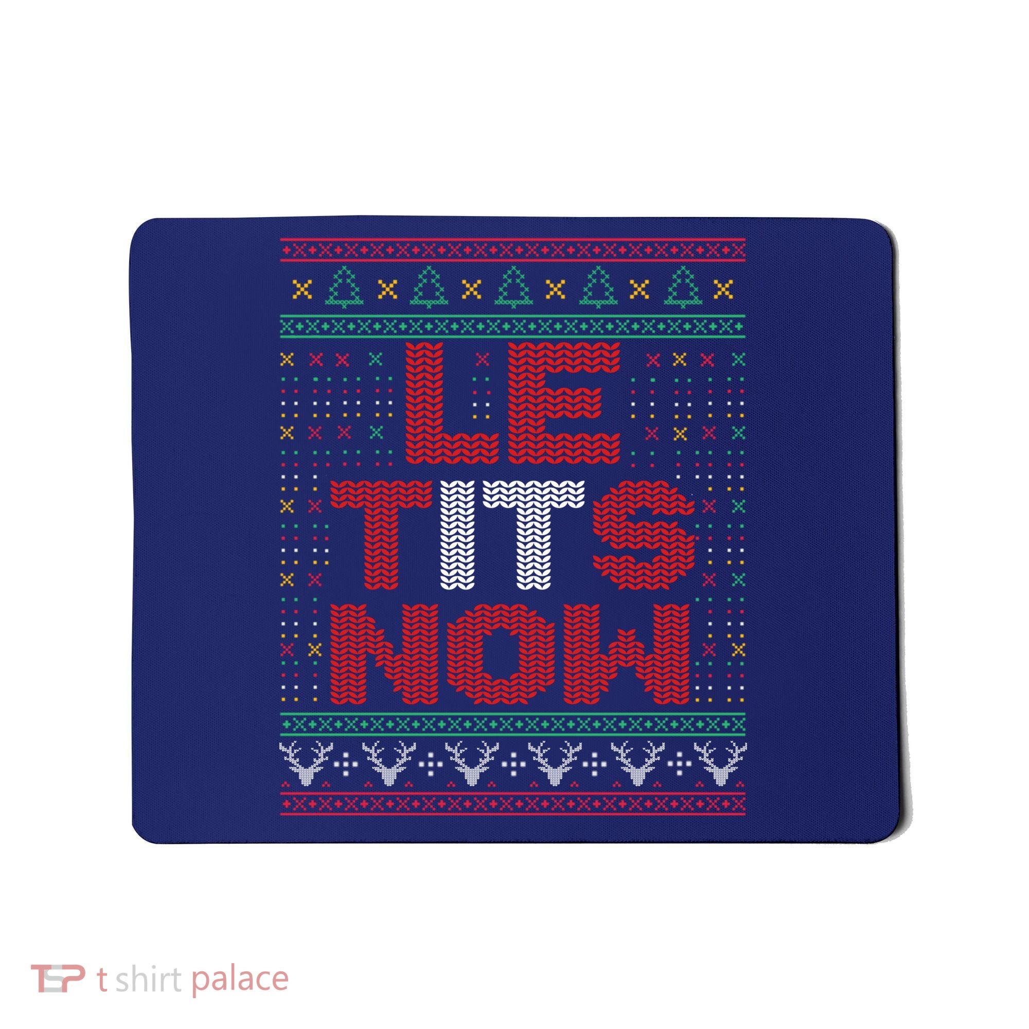 Le Tits Now Christmas For Lovers Mousepad