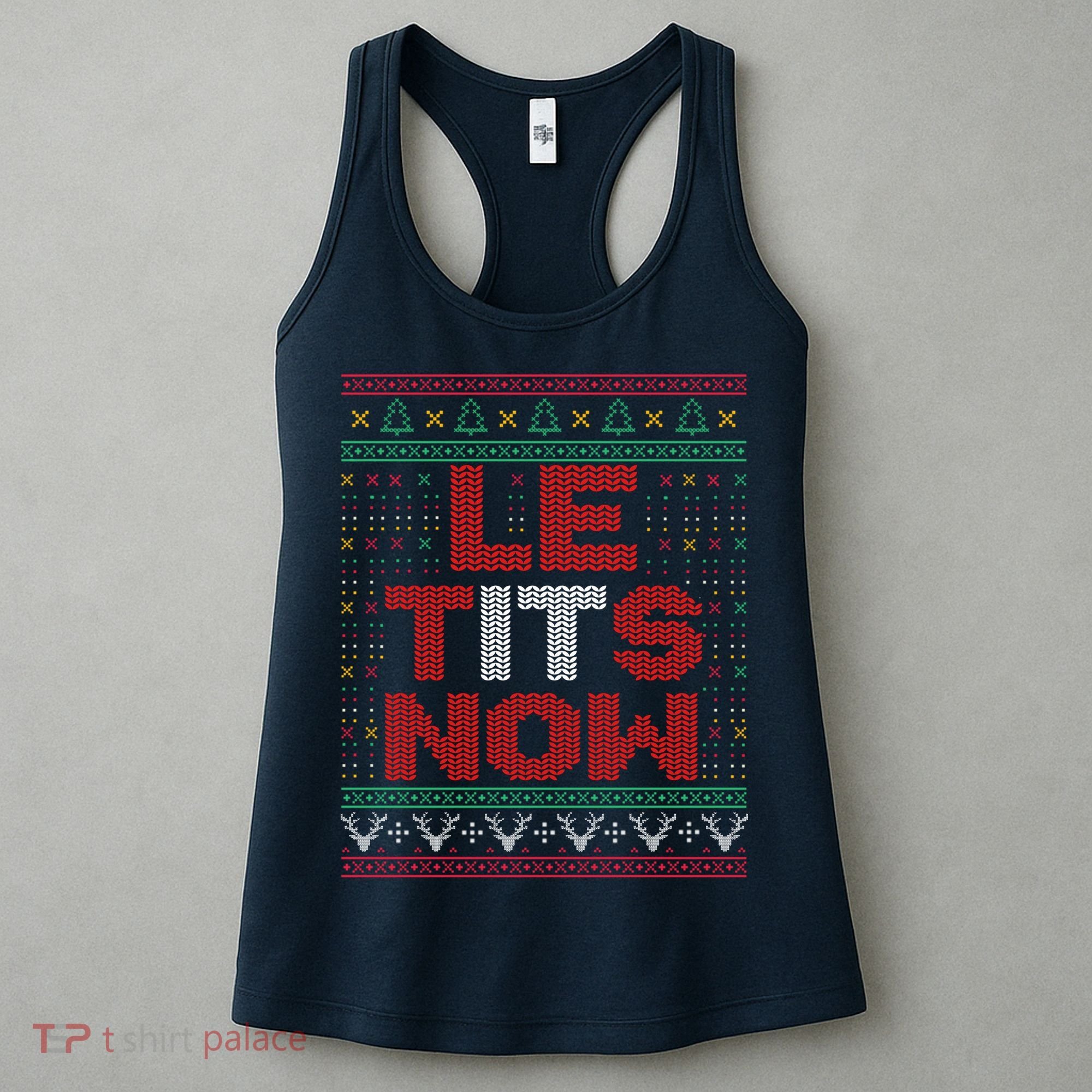 Le Tits Now Christmas For Lovers Women's Tank Top