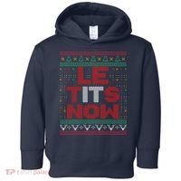 Le Tits Now Christmas For Lovers Toddler Hoodie thumb 0
