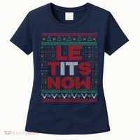 Le Tits Now Christmas For Lovers Women's T-Shirt thumb 0
