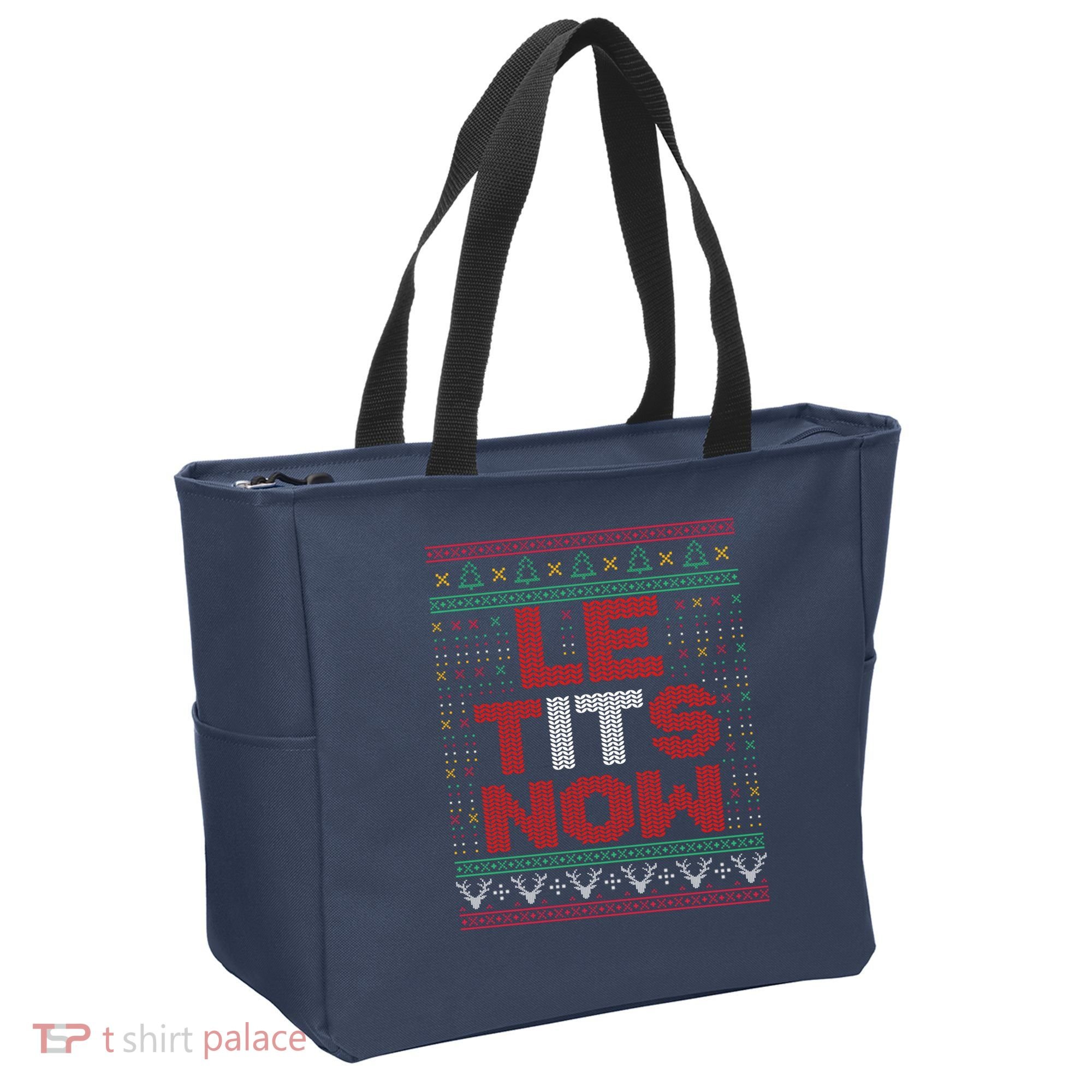 Le Tits Now Christmas For Lovers Tote Bag