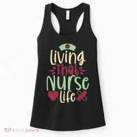 Living That Nurse Life Women's Tank Top thumb 0