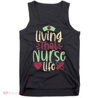Living That Nurse Life Tank Top thumb 0