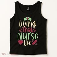 Living That Nurse Life Tank Top thumb 2