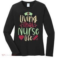 Living That Nurse Life Women's Long Sleeve Shirt thumb 0