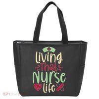 Living That Nurse Life Tote Bag thumb 0