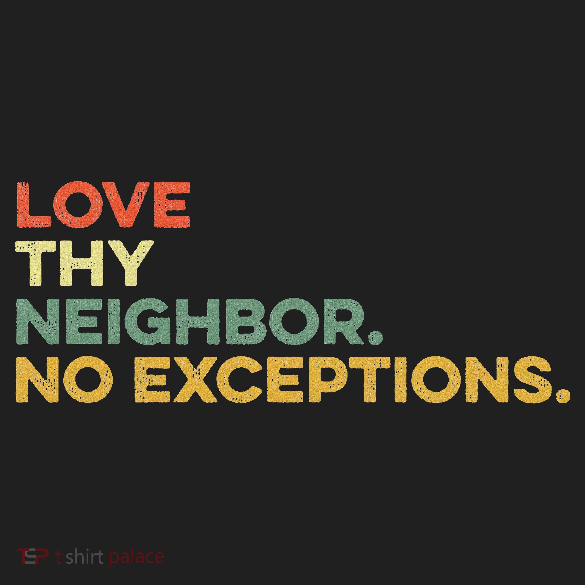 Love Thy Neighbors No Exceptions Jesus Bible Verse God Beanie