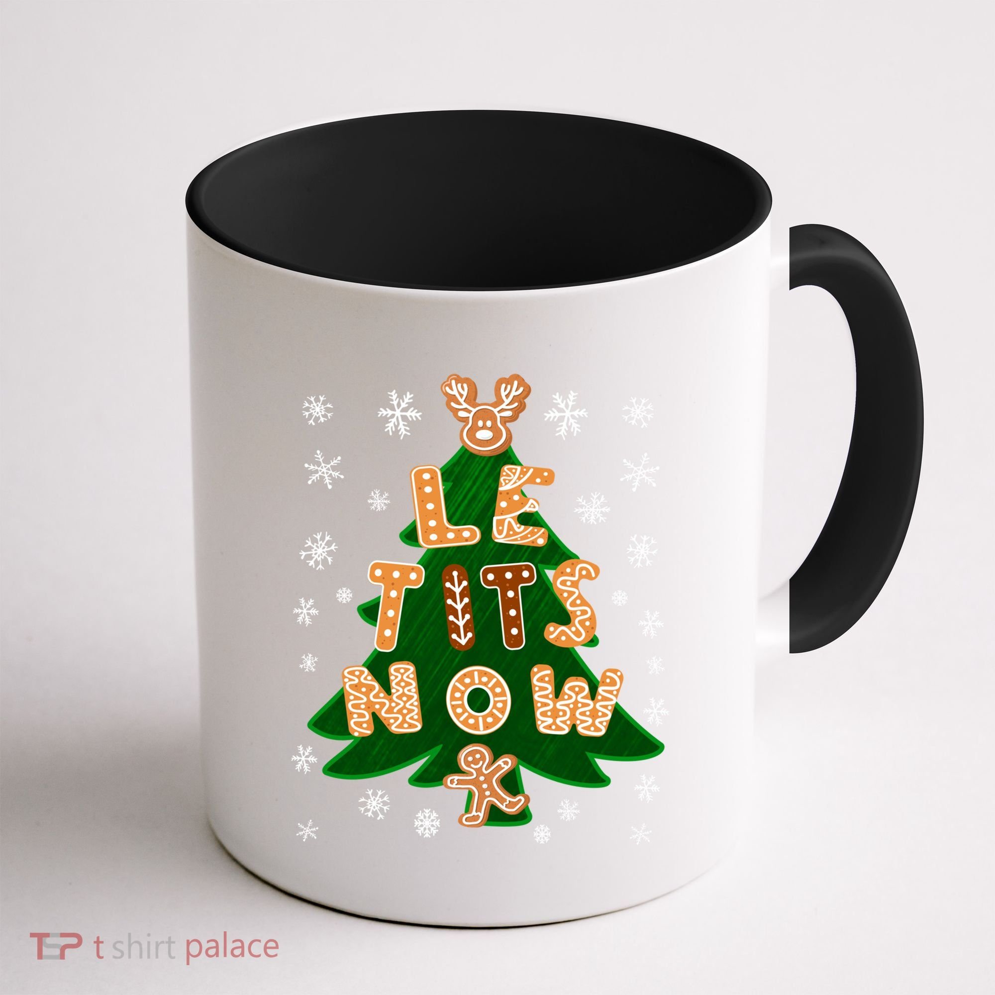Le Tits Now Gift Let It Snow Gift Irony Christmas Gift Coffee Mug