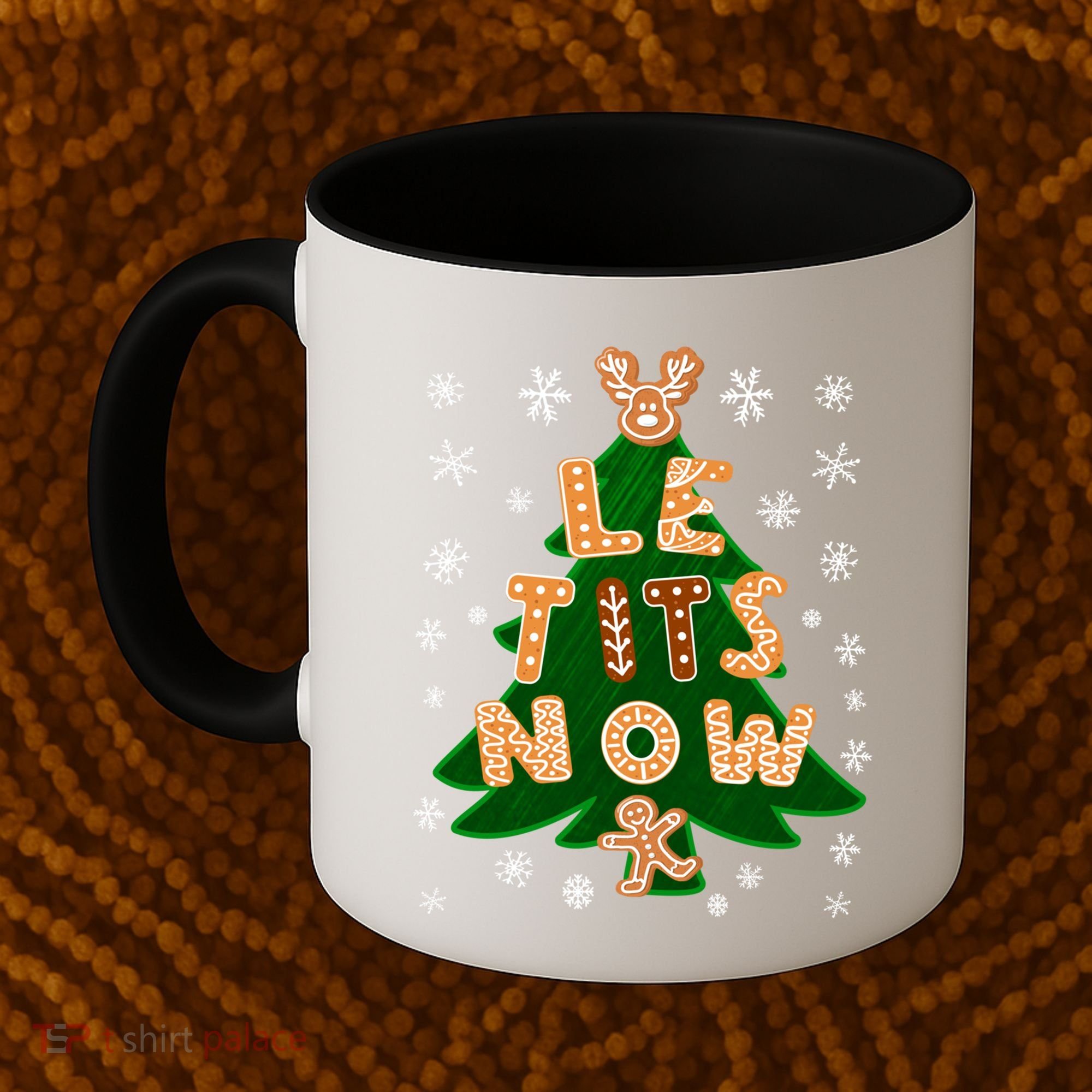 Le Tits Now Gift Let It Snow Gift Irony Christmas Gift Coffee Mug
