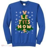 Le Tits Now Gift Let It Snow Gift Irony Christmas Gift Sweatshirt thumb 0