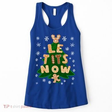 Le Tits Now Gift Let It Snow Gift Irony Christmas Gift Women's Tank Top