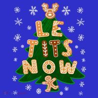 Le Tits Now Gift Let It Snow Gift Irony Christmas Gift Baby Bodysuit thumb 2