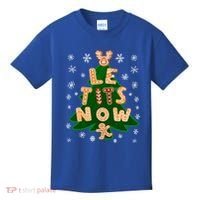 Le Tits Now Gift Let It Snow Gift Irony Christmas Gift Kids T-Shirt thumb 0