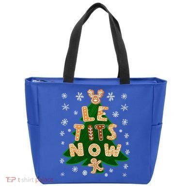 Le Tits Now Gift Let It Snow Gift Irony Christmas Gift Tote Bag
