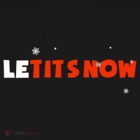 Le Tits Now Christmas Let It Snow Party Notty Santa Great Gift Women's Hoodie thumb 2
