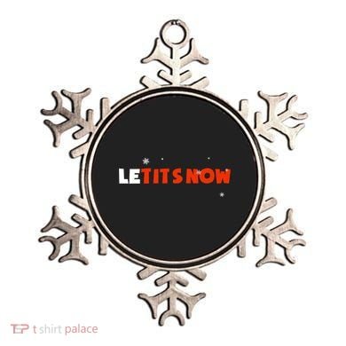 Le Tits Now Christmas Let It Snow Party Notty Santa Great Gift Ornament