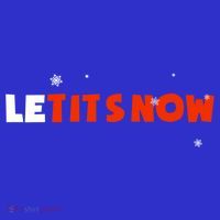 Le Tits Now Christmas Let It Snow Party Notty Santa Great Gift Mousepad thumb 1