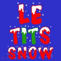 Le Tits Now Let It Snow Funny Christmas Gift Mousepad thumb 1