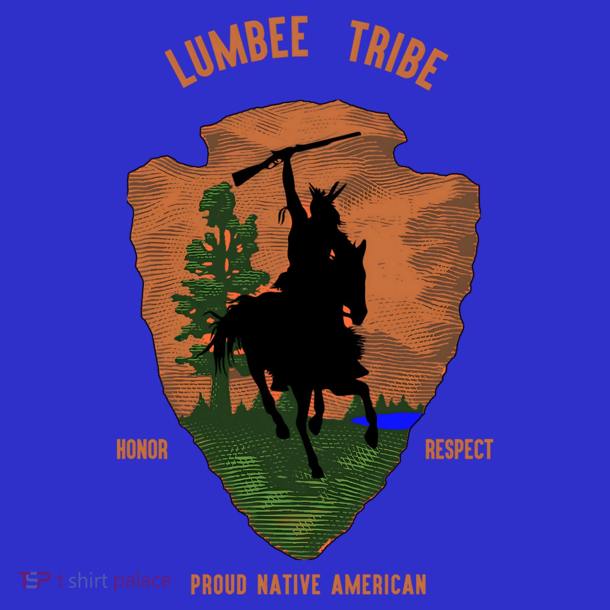 Lumbee Tribe Native American Indian Pride Vintage Retro Arro Gift T-Shirt