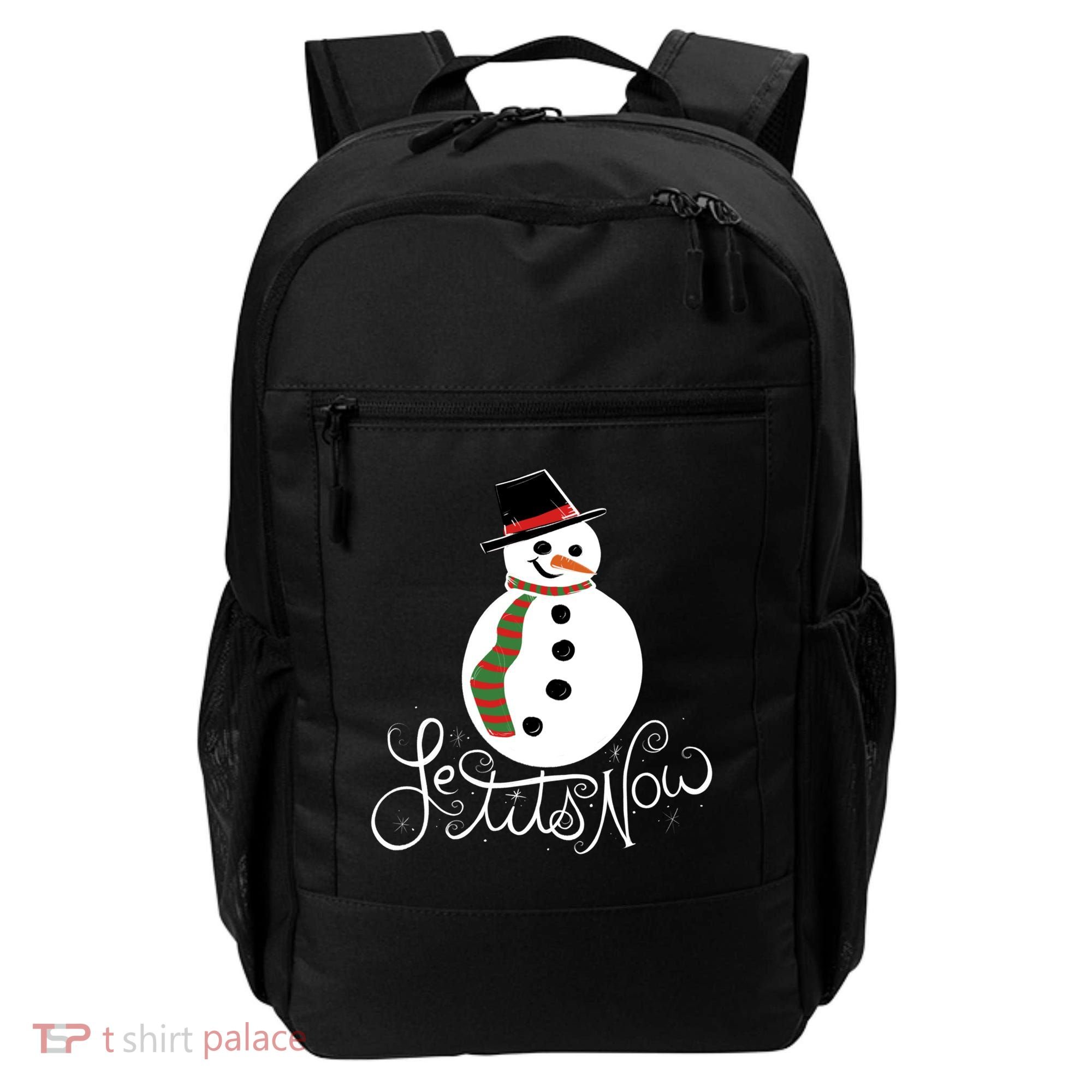 Le Tits Now Let It Snow Gift Backpack