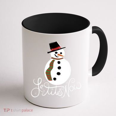 Le Tits Now Let It Snow Gift Coffee Mug back