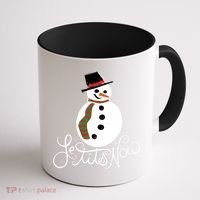 Le Tits Now Let It Snow Gift Coffee Mug thumb 1