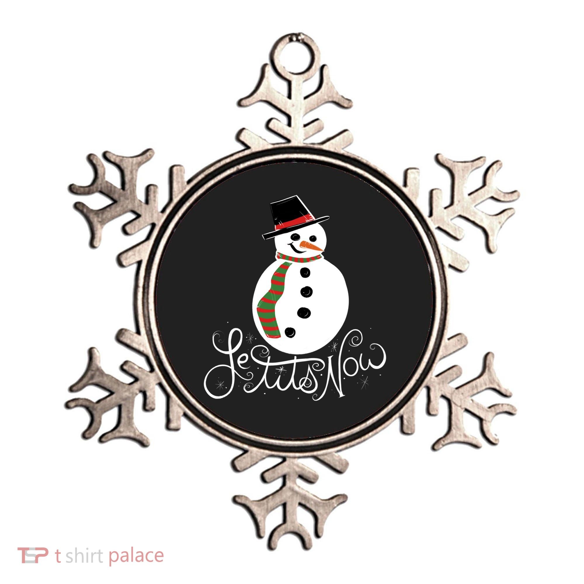 Le Tits Now Let It Snow Gift Ornament