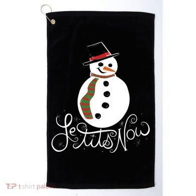 Le Tits Now Let It Snow Gift Golf Towel