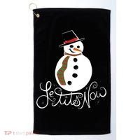 Le Tits Now Let It Snow Gift Golf Towel thumb 0