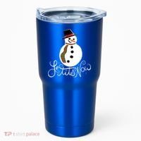 Le Tits Now Let It Snow Gift Tumbler thumb 0