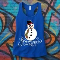 Le Tits Now Let It Snow Gift Women's Tank Top thumb 3