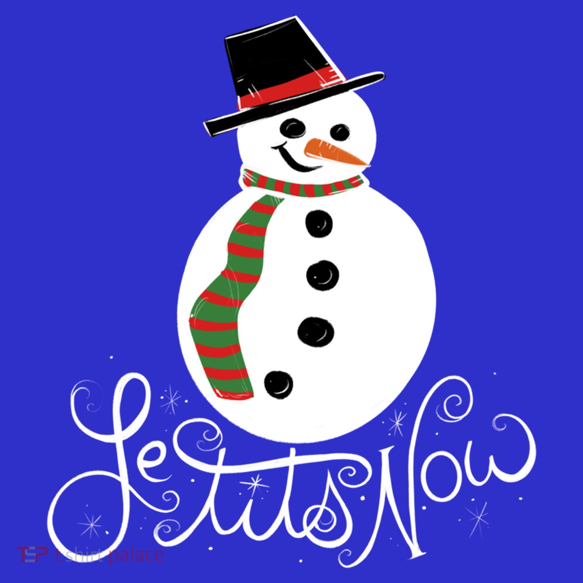 Le Tits Now Let It Snow Gift Toddler Hoodie