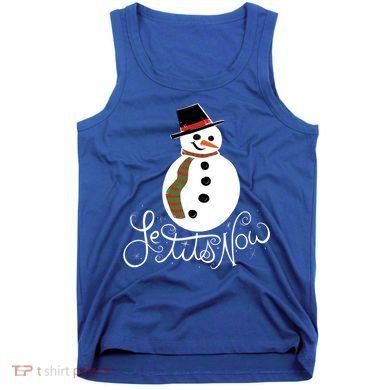 Le Tits Now Let It Snow Gift Tank Top