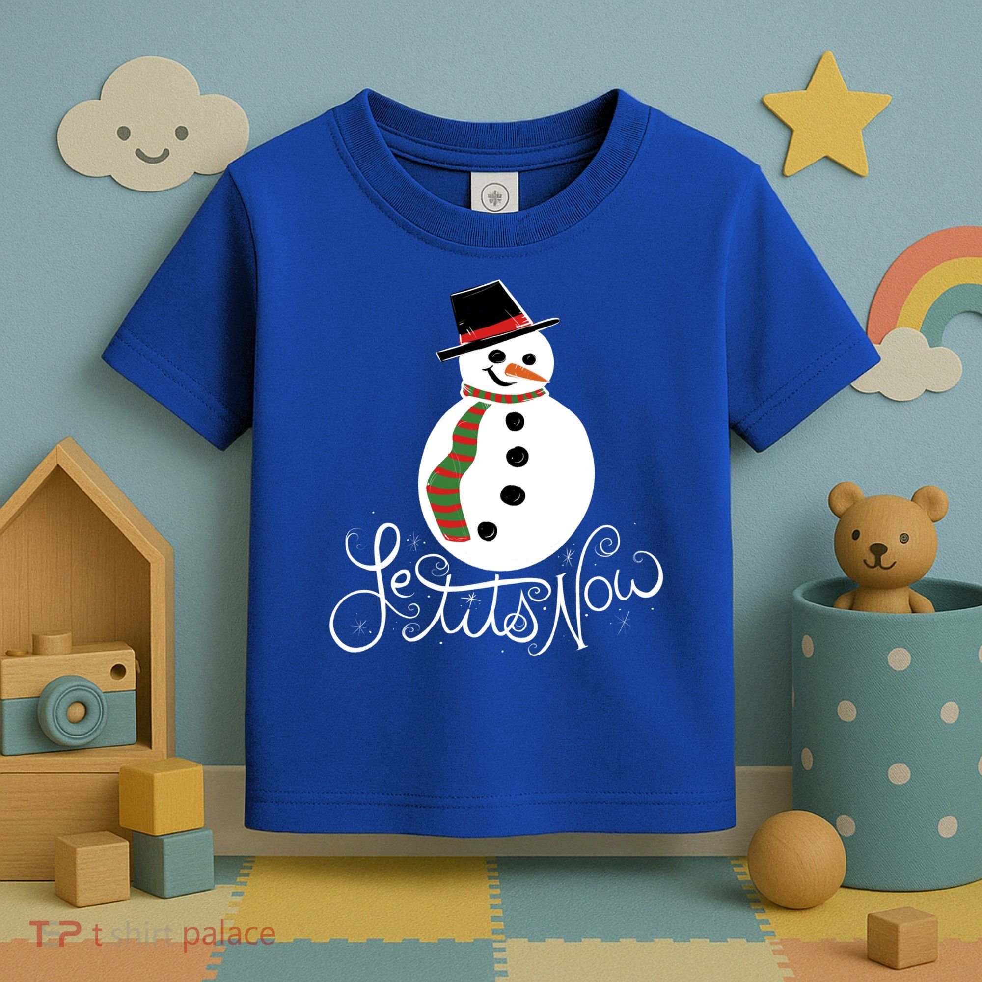 Le Tits Now Let It Snow Gift Toddler T-Shirt