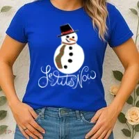 Le Tits Now Let It Snow Gift Women's T-Shirt thumb 2
