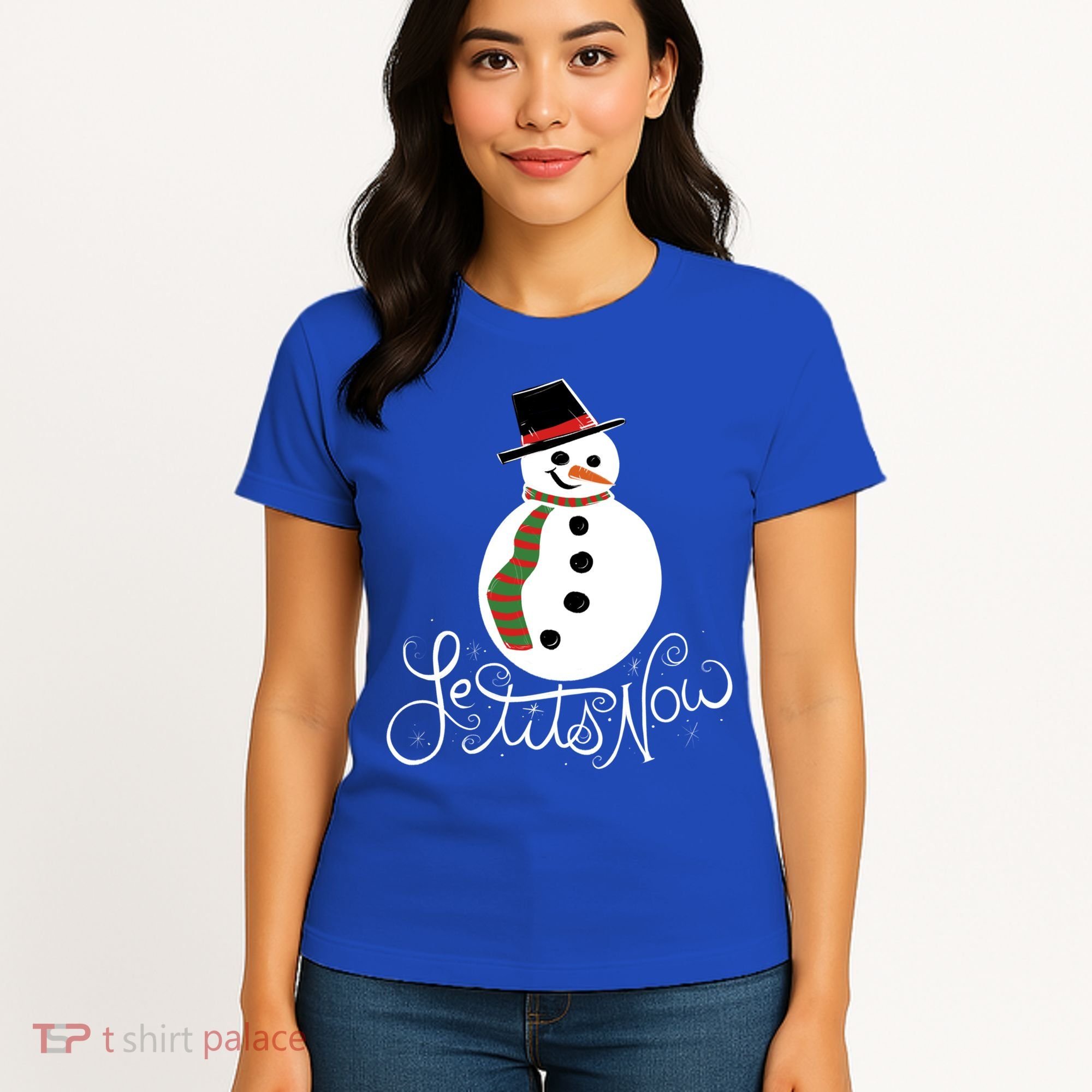 Le Tits Now Let It Snow Gift Women's T-Shirt