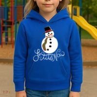 Le Tits Now Let It Snow Gift Kids Hoodie thumb 3