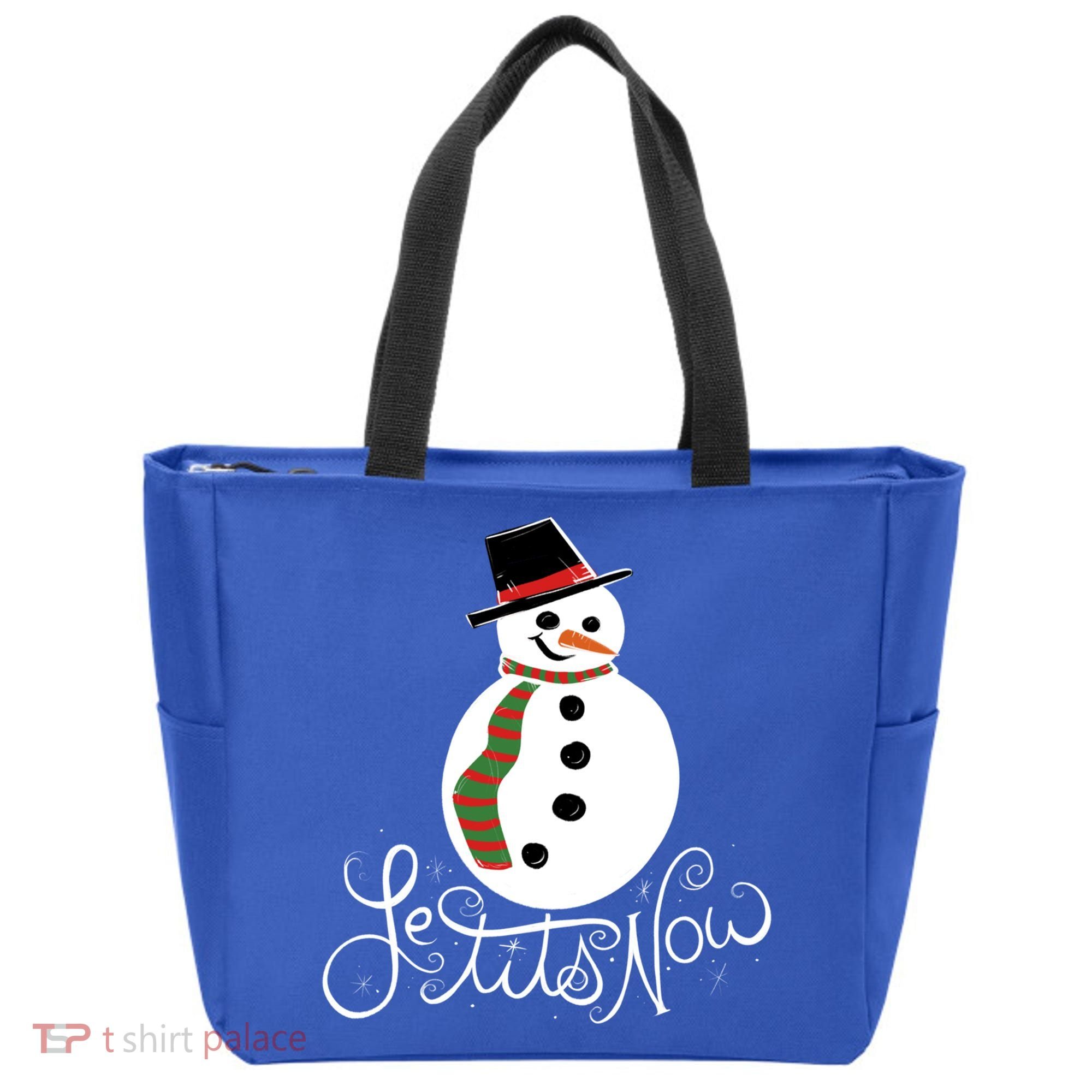 Le Tits Now Let It Snow Gift Tote Bag