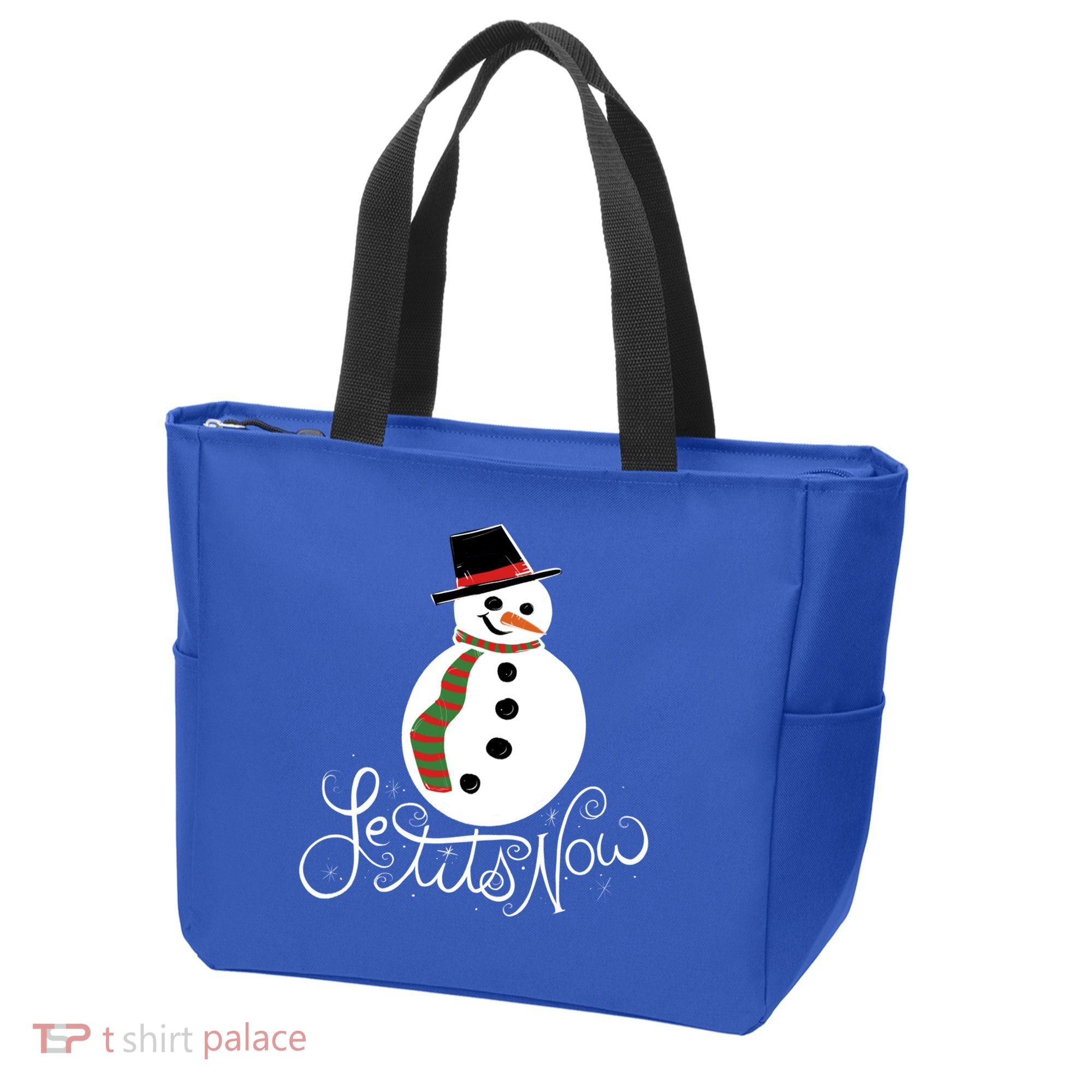 Le Tits Now Let It Snow Gift Tote Bag