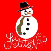 Le Tits Now Let It Snow Gift Santa Hat thumb 1