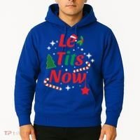 Le Tits Now Funny Christmas Snow Gift Hoodie thumb 2