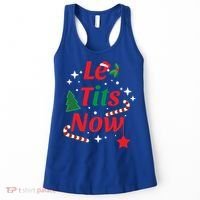 Le Tits Now Funny Christmas Snow Gift Women's Tank Top thumb 0