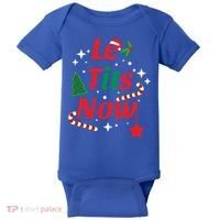 Le Tits Now Funny Christmas Snow Gift Baby Bodysuit thumb 0