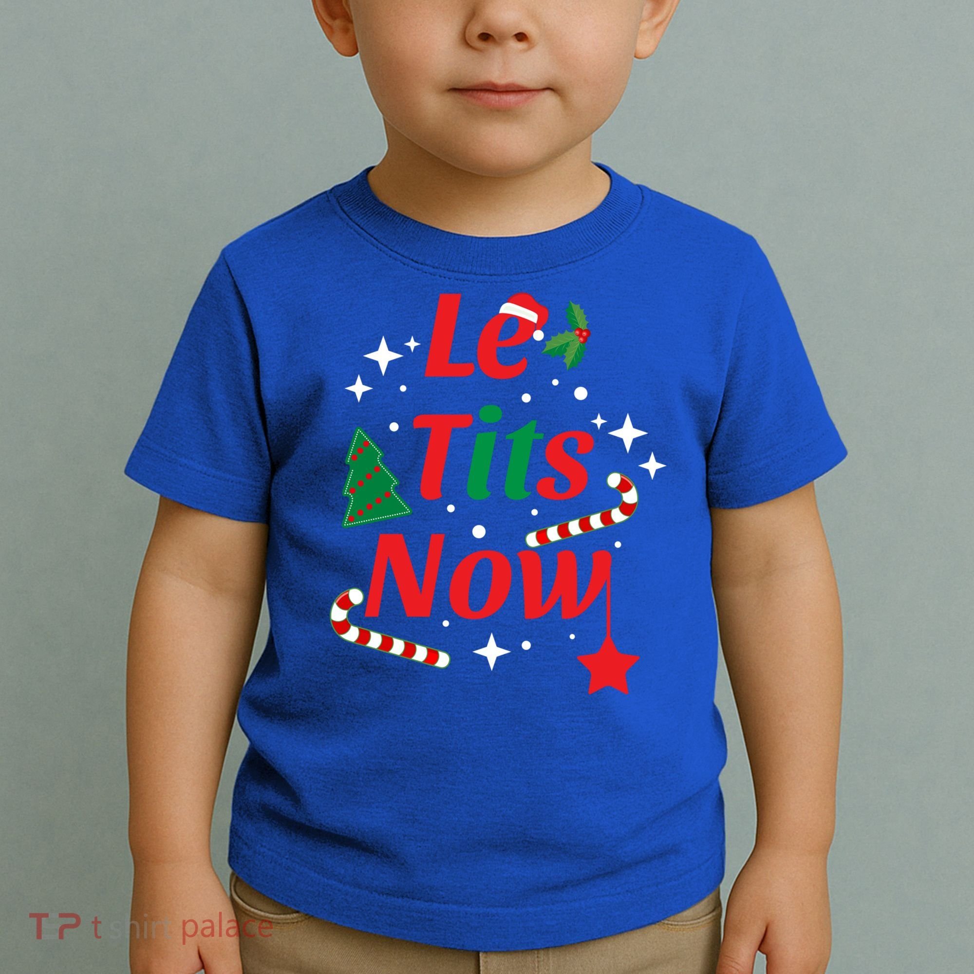 Le Tits Now Funny Christmas Snow Gift Toddler T-Shirt