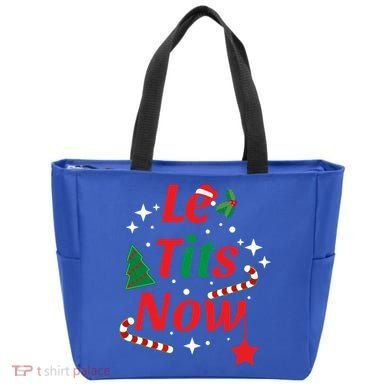 Le Tits Now Funny Christmas Snow Gift Tote Bag