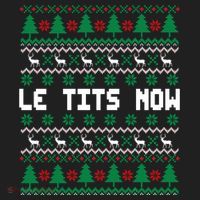 Le Tits Now Ugly Christmas Sweater Let It Snow Gift Women's Sweatshirt thumb 2